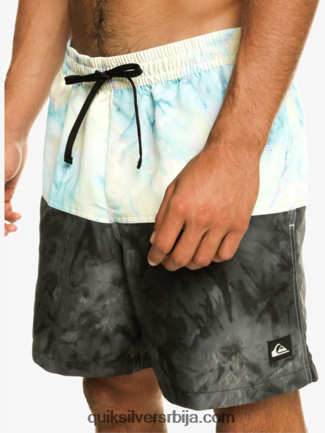 мушкарци Quiksilver кундак лого 17 волеја црн Z824VN486