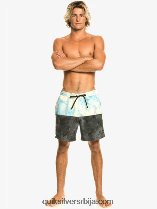 мушкарци Quiksilver кундак лого 17 волеја црн Z824VN486