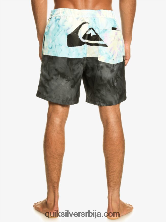 мушкарци Quiksilver кундак лого 17 волеја црн Z824VN486