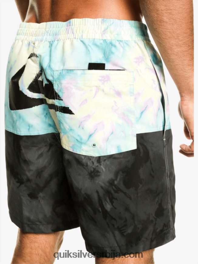 мушкарци Quiksilver кундак лого 17 волеја црн Z824VN486