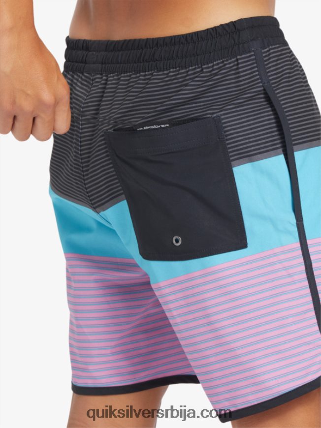 мушкарци Quiksilver сурфсилк тихуана 17 волеја црн Z824VN510