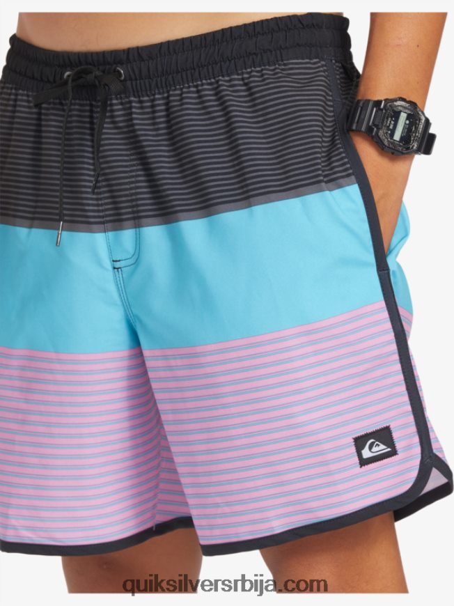 мушкарци Quiksilver сурфсилк тихуана 17 волеја црн Z824VN510