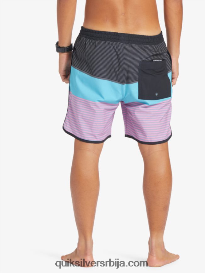 мушкарци Quiksilver сурфсилк тихуана 17 волеја црн Z824VN510