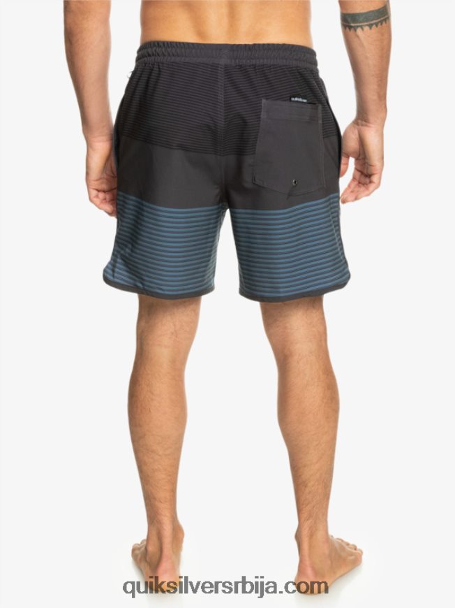 мушкарци Quiksilver сурфсилк тихуана 17 волеја црн Z824VN512