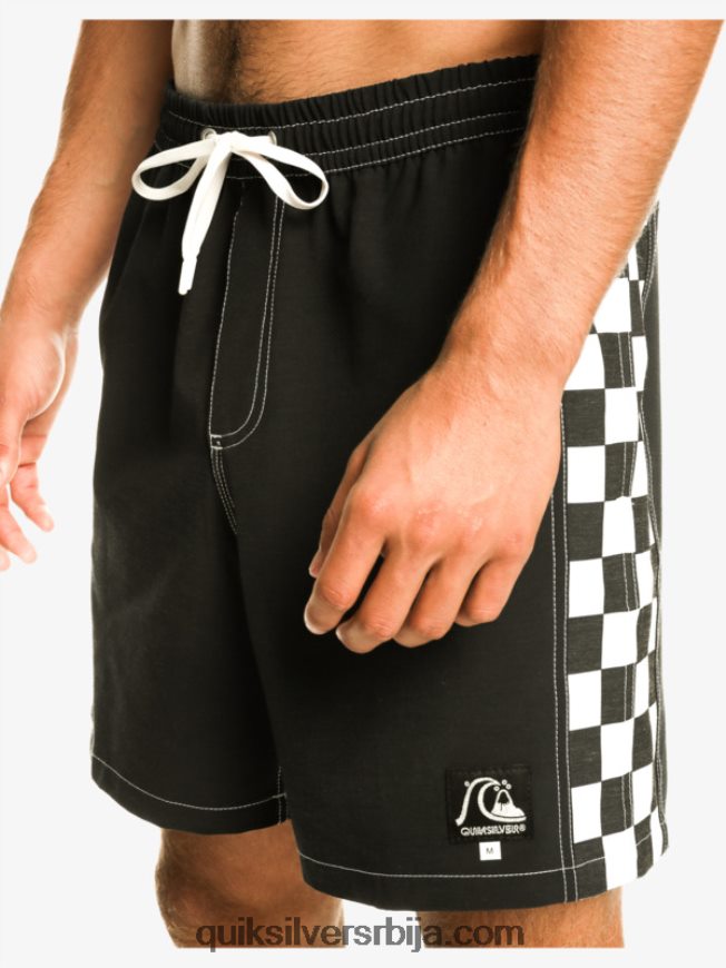 мушкарци Quiksilver оригинални лук 17 волеја црн Z824VN531