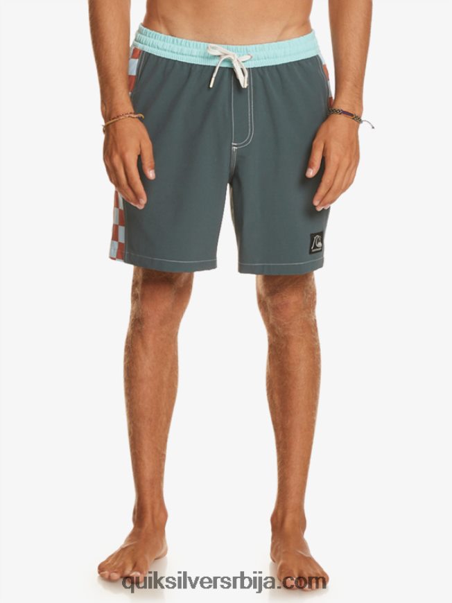мушкарци Quiksilver оригинални лук 17 волеја тамни шкриљевац Z824VN532
