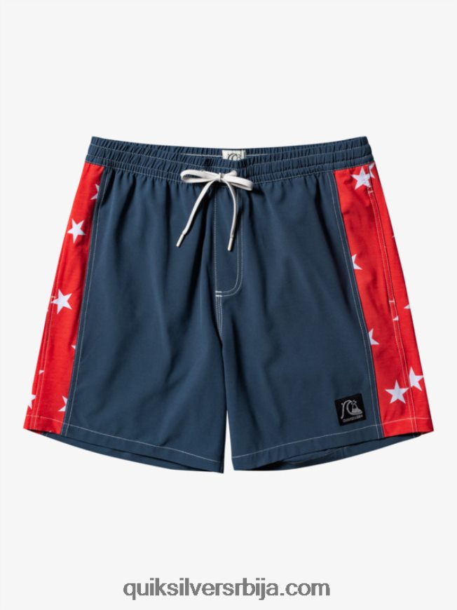 мушкарци Quiksilver оригинални лук 17 волеја поноћна морнарица Z824VN533