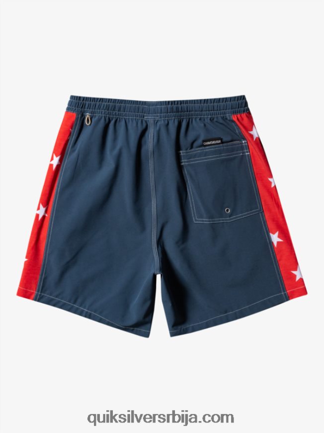 мушкарци Quiksilver оригинални лук 17 волеја поноћна морнарица Z824VN533