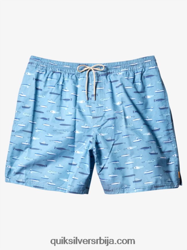 мушкарци Quiksilver ватерман драг недеља 17 волеј сумрачна плава драга недеља Z824VN544