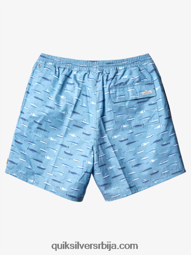 мушкарци Quiksilver ватерман драг недеља 17 волеј сумрачна плава драга недеља Z824VN544