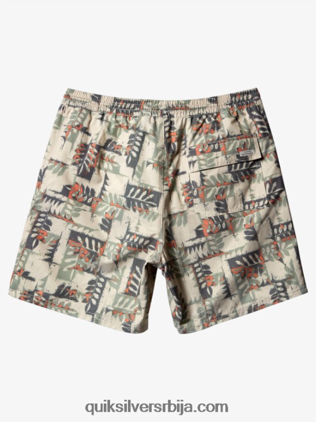мушкарци Quiksilver ватерман кану гребен 17 волеја кану од смеђег пиринча Z824VN546