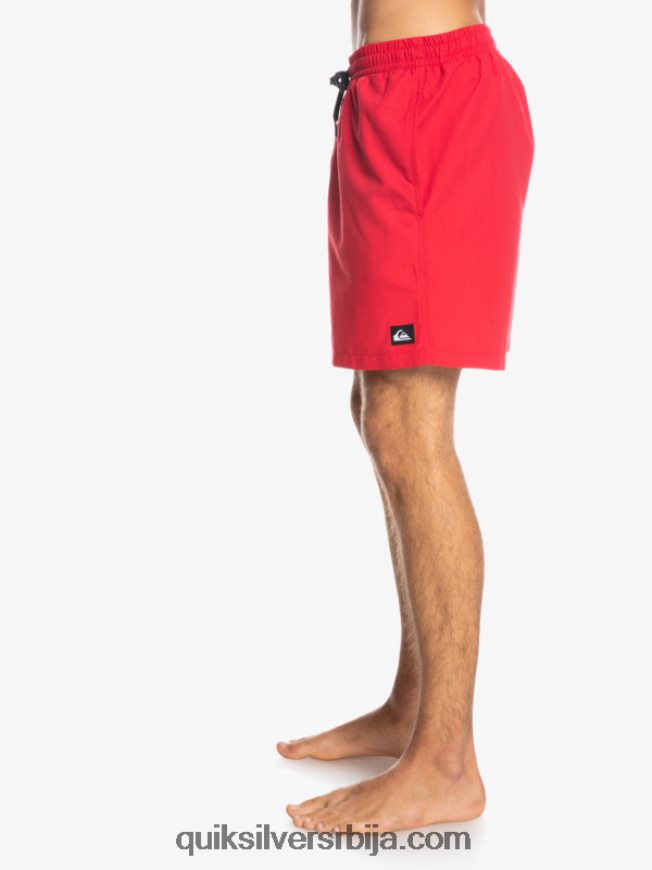 мушкарци Quiksilver свакодневно 17 волеја високог ризика црвена Z824VN618