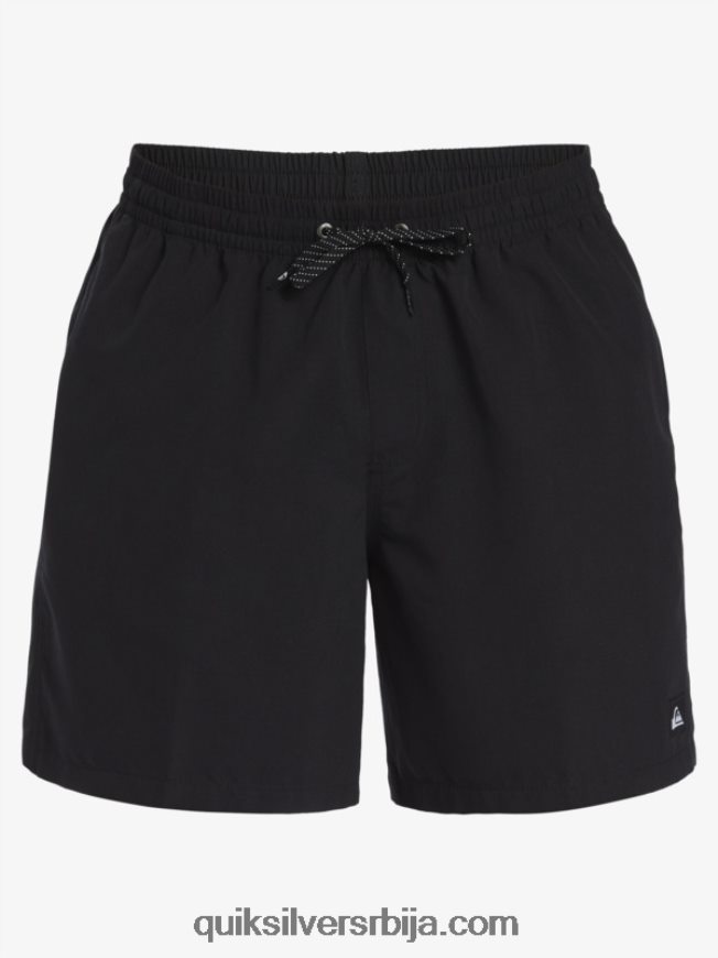 мушкарци Quiksilver свакодневно 17 волеја црн Z824VN619