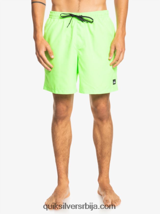мушкарци Quiksilver свакодневно 17 волеја зелени гекон Z824VN621