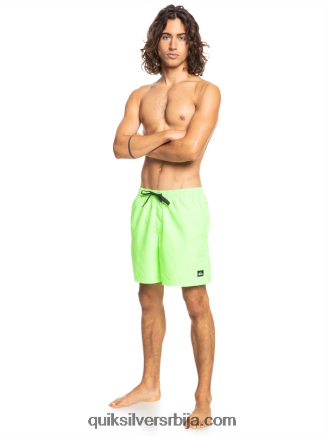 мушкарци Quiksilver свакодневно 17 волеја зелени гекон Z824VN621