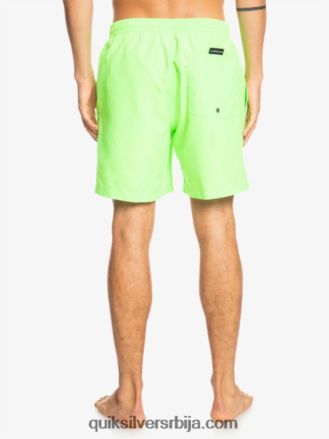 мушкарци Quiksilver свакодневно 17 волеја зелени гекон Z824VN621