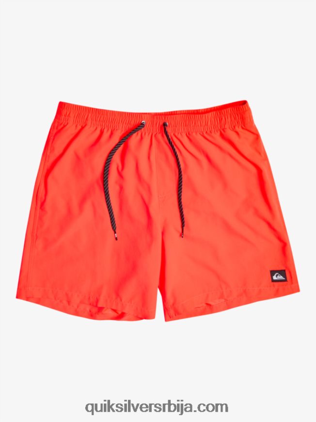 мушкарци Quiksilver свакодневно 17 волеја ватрени корал Z824VN624