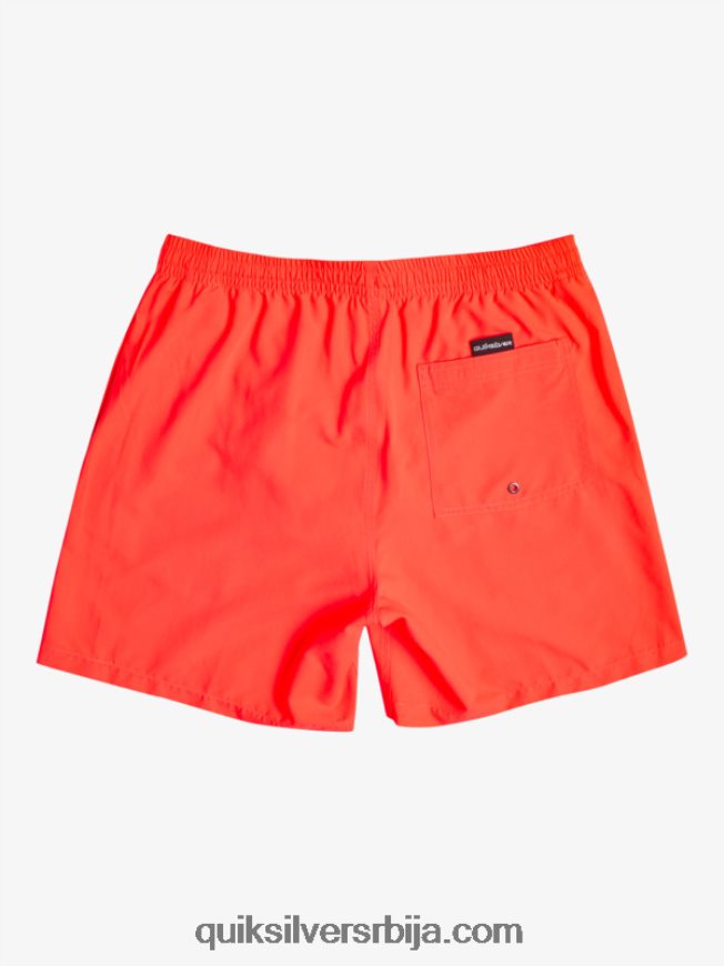 мушкарци Quiksilver свакодневно 17 волеја ватрени корал Z824VN624