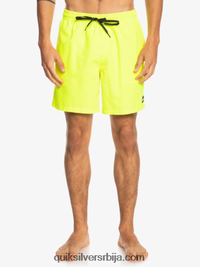 мушкарци Quiksilver свакодневно 17 волеја сигурносна жута Z824VN626