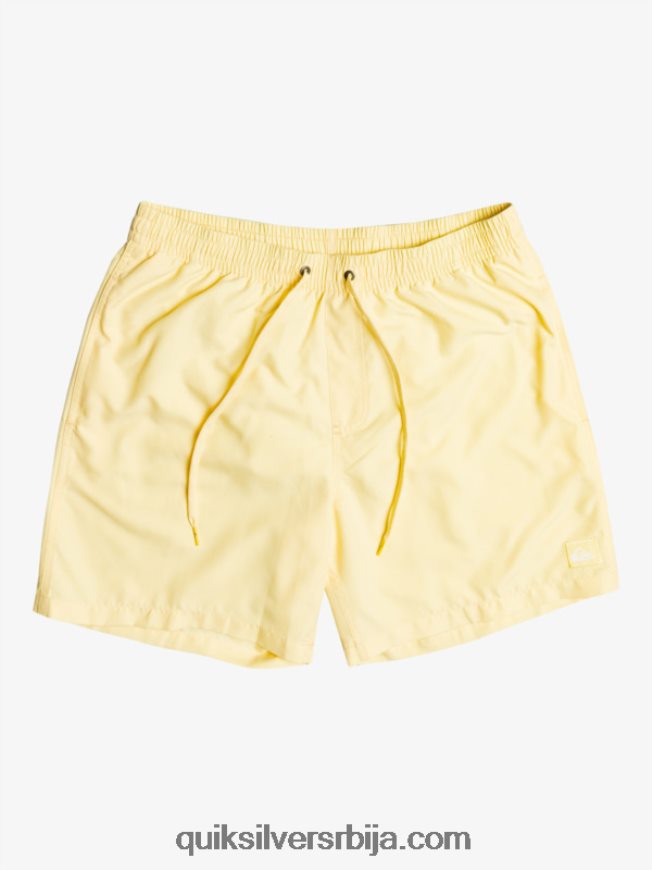 мушкарци Quiksilver свакодневно 17 волеја бледа банана Z824VN628