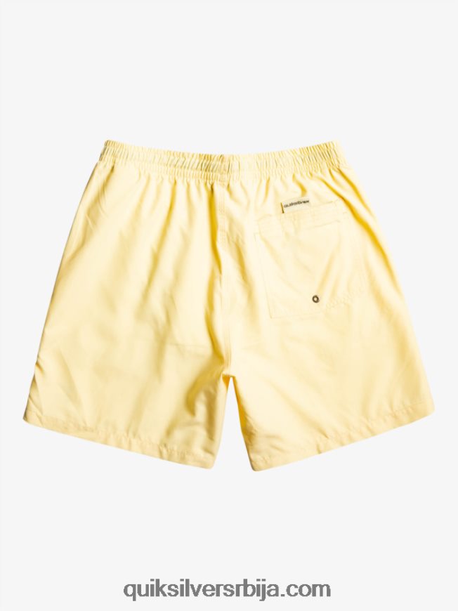 мушкарци Quiksilver свакодневно 17 волеја бледа банана Z824VN628