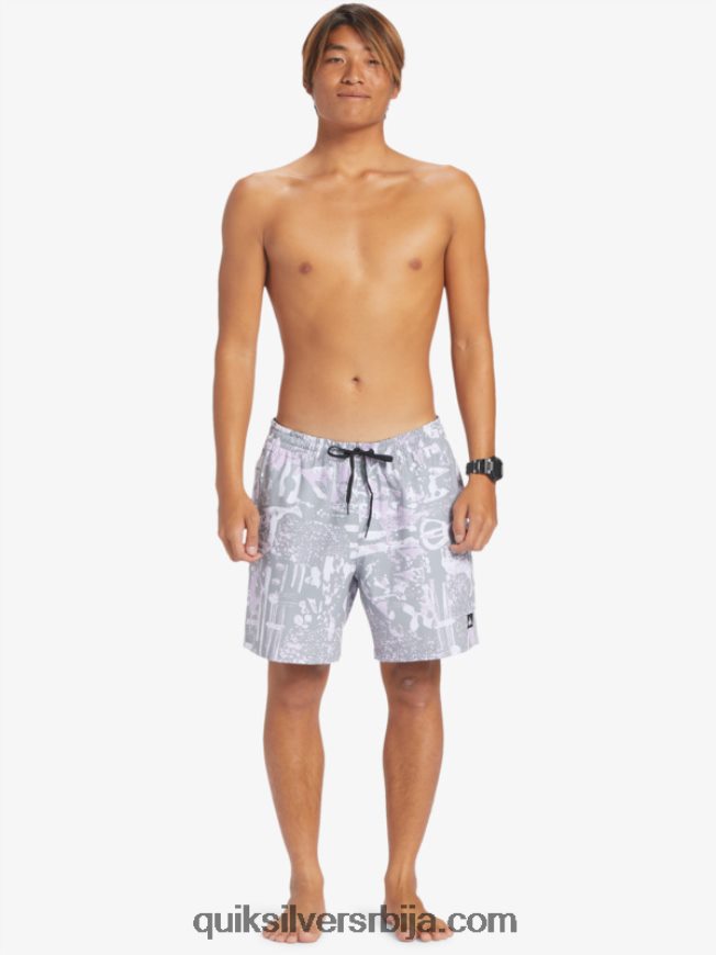 мушкарци Quiksilver сурфсилк мик 17 волеја гвоздена капија Z824VN633