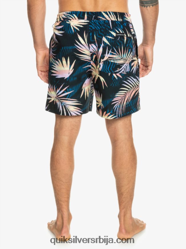 мушкарци Quiksilver сурфсилк мик 17 волеја црн Z824VN634