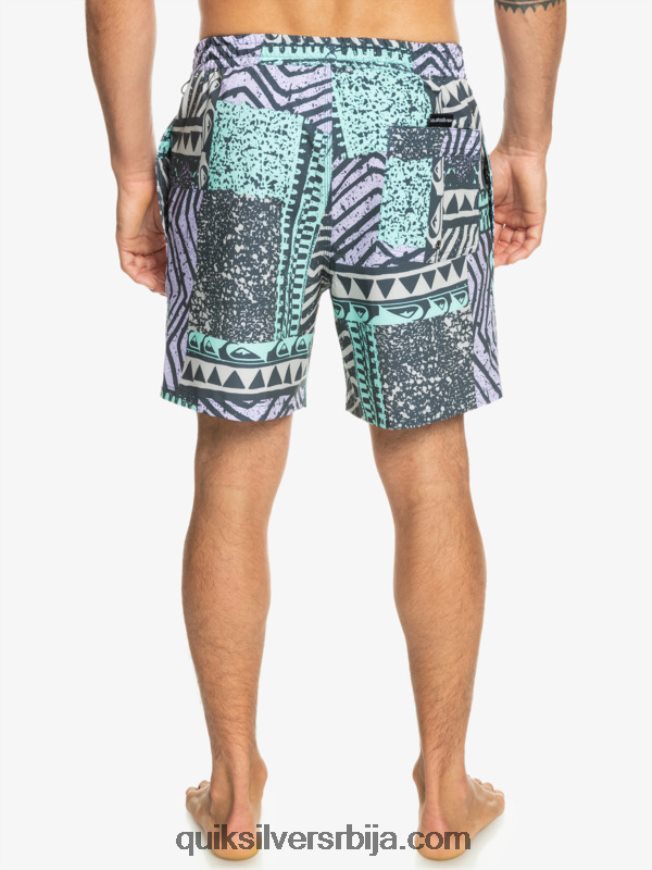 мушкарци Quiksilver сурфсилк мик 17 волеја поноћна морнарица Z824VN636