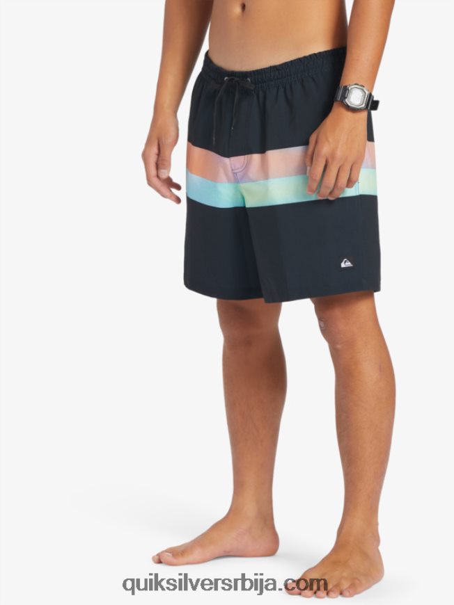 мушкарци Quiksilver сурфсилк аир-брусх 17 волеја црн Z824VN654
