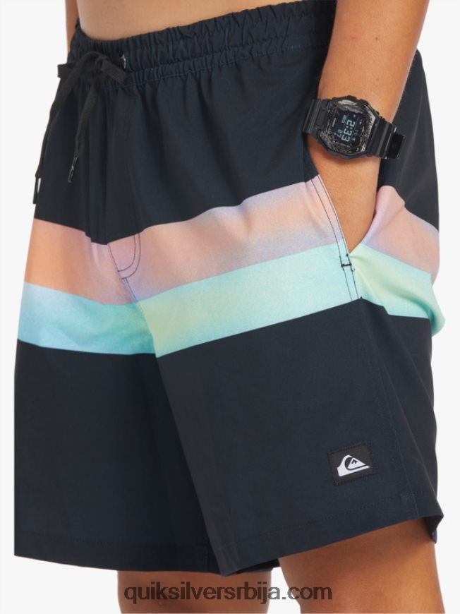 мушкарци Quiksilver сурфсилк аир-брусх 17 волеја црн Z824VN654