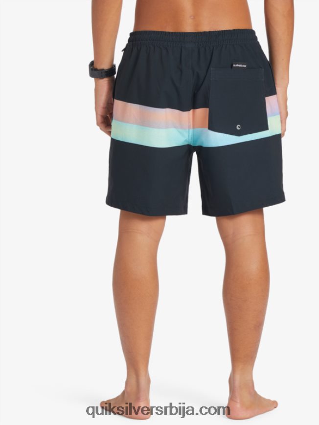мушкарци Quiksilver сурфсилк аир-брусх 17 волеја црн Z824VN654