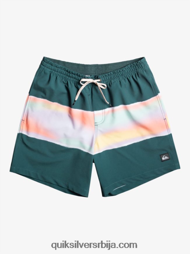 мушкарци Quiksilver сурфсилк аир-брусх 17 волеја поноћна морнарица Z824VN657