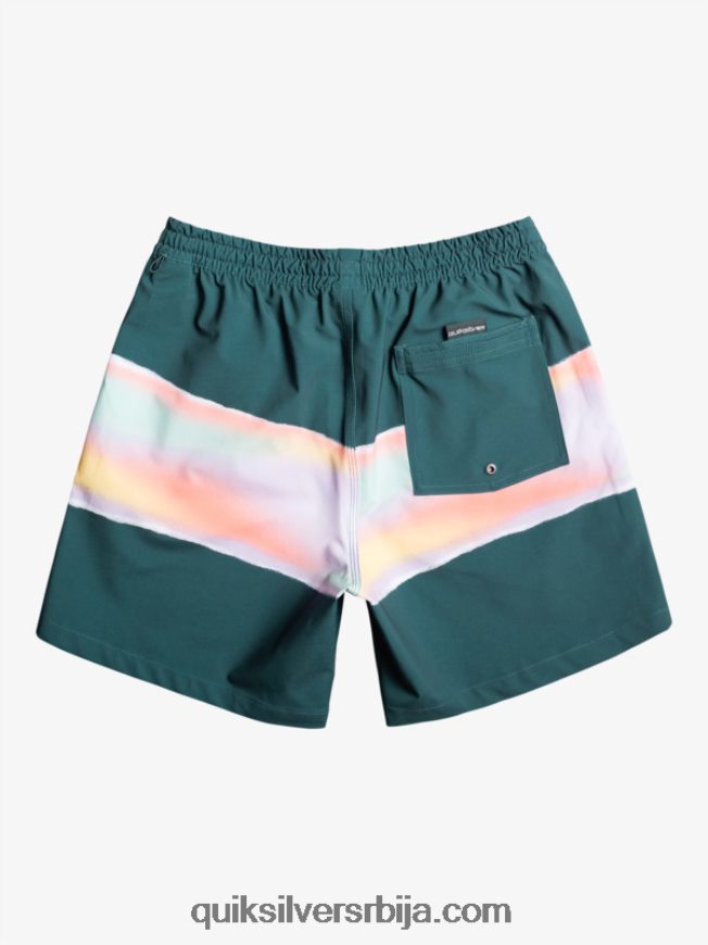 мушкарци Quiksilver сурфсилк аир-брусх 17 волеја поноћна морнарица Z824VN657