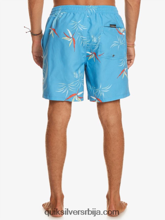 мушкарци Quiksilver свакодневни микс 17 волеја азурно плава Z824VN674