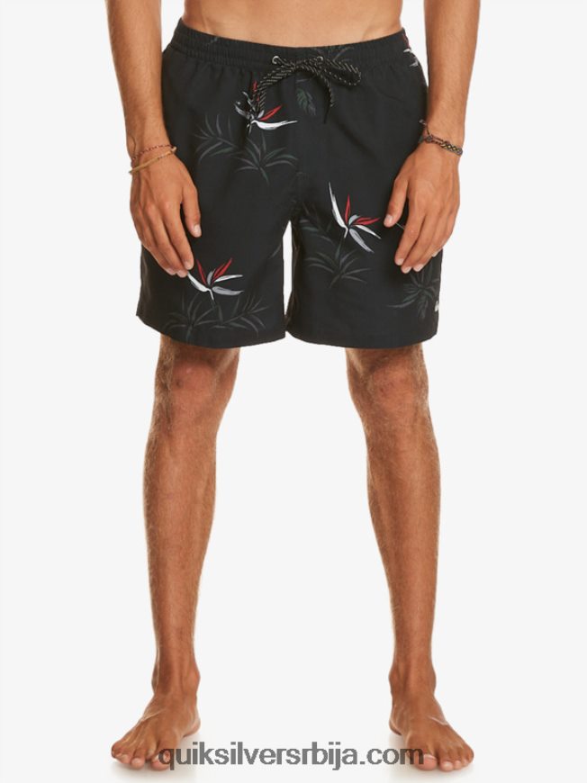 мушкарци Quiksilver свакодневни микс 17 волеја црн Z824VN675
