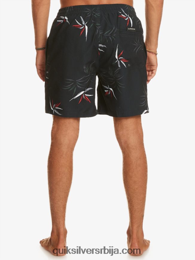 мушкарци Quiksilver свакодневни микс 17 волеја црн Z824VN675