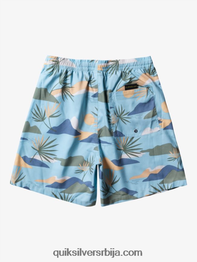 мушкарци Quiksilver свакодневни микс 17 волеја небеско плаветнило Z824VN677