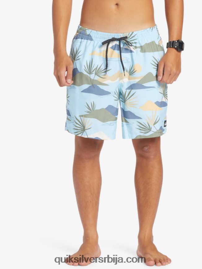 мушкарци Quiksilver свакодневни микс 17 волеја небеско плаветнило Z824VN677
