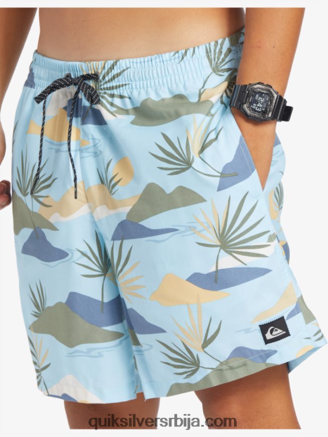 мушкарци Quiksilver свакодневни микс 17 волеја небеско плаветнило Z824VN677