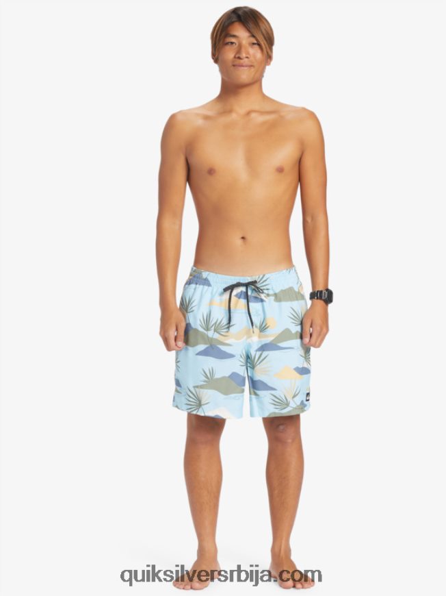 мушкарци Quiksilver свакодневни микс 17 волеја небеско плаветнило Z824VN677