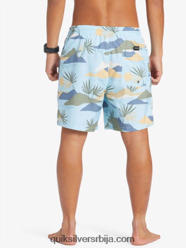 мушкарци Quiksilver свакодневни микс 17 волеја небеско плаветнило Z824VN677