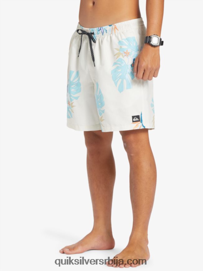 мушкарци Quiksilver свакодневни микс 17 волеја бео Z824VN679