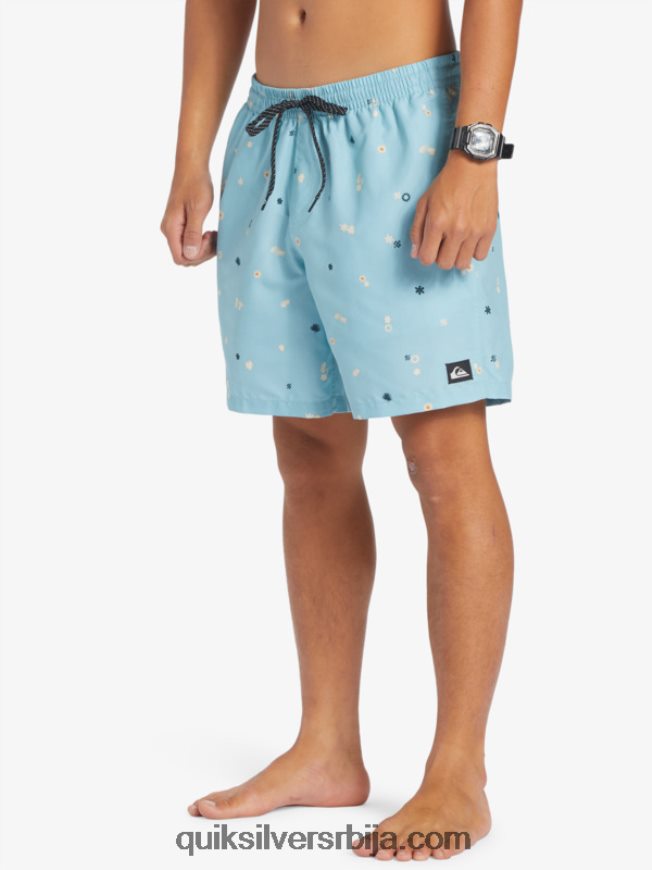 мушкарци Quiksilver свакодневни микс 17 волеја небеско плаветнило Z824VN680