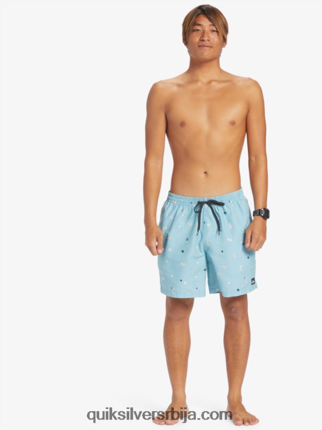 мушкарци Quiksilver свакодневни микс 17 волеја небеско плаветнило Z824VN680