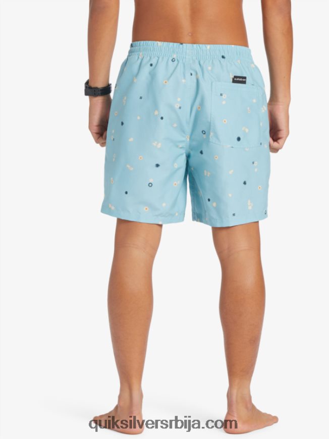 мушкарци Quiksilver свакодневни микс 17 волеја небеско плаветнило Z824VN680