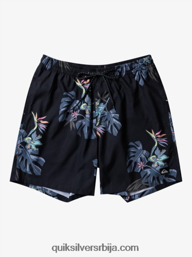мушкарци Quiksilver свакодневни микс 17 волеја црн Z824VN681