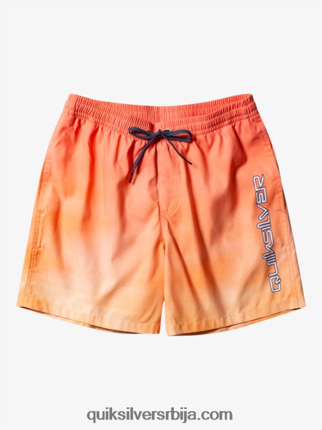 мушкарци Quiksilver свакодневни ветар 17 салве бакар тан Z824VN721