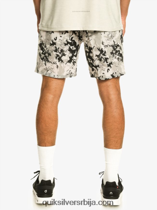 мушкарци Quiksilver омни 17 шорц за тренинг сивољубичаста Z824VN793