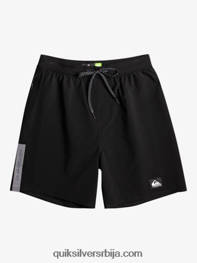 мушкарци Quiksilver хигхлите омни схорт 17 волеја црн Z824VN807
