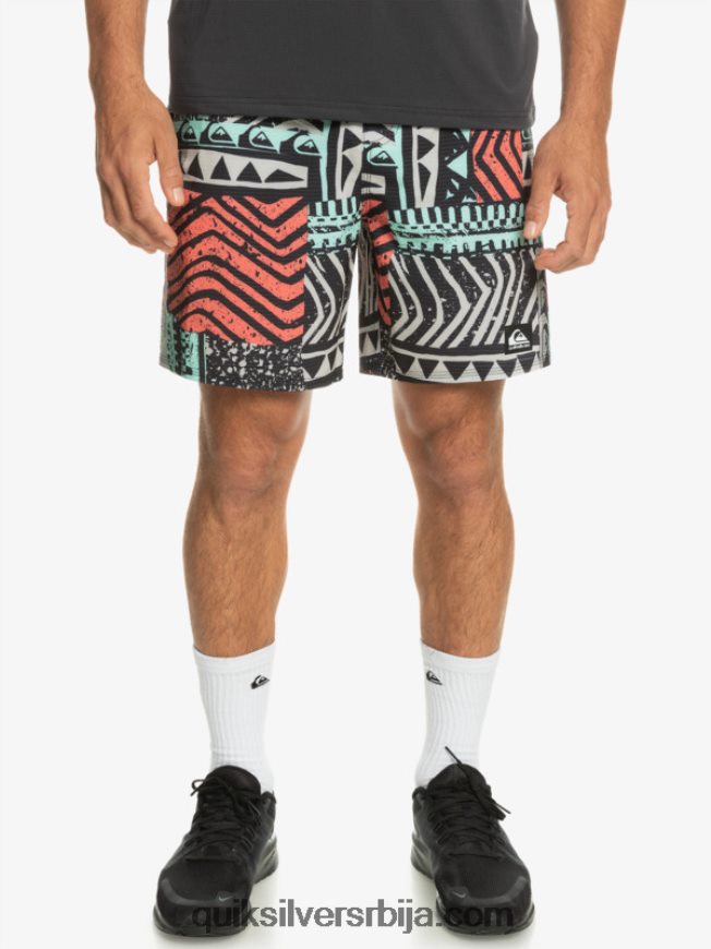 мушкарци Quiksilver хигхлите омни схорт 17 волеја сивољубичаста Z824VN808